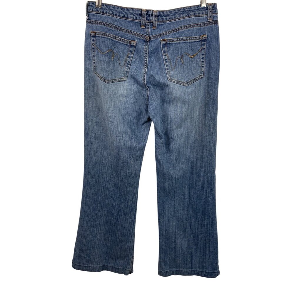 Gloria Vanderbilt Amanda Bootcut Women's size 10 Blue Denim Jeans - Picture 3 of 8